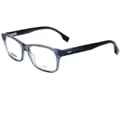 HUGO BOSS BOSS 1645 54/17/145 Sininen sarvi Akryyli MIEHET BOSS 1645