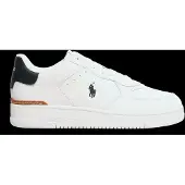 Ralph Lauren Smooth/Grny Lth-Masters Crt-Sk-Ltl - White - 37