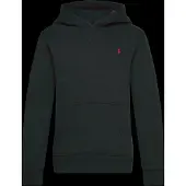 Ralph Lauren Seasonal Fleece-Ls Po Hood-Tp-Knt - Black - 124-131