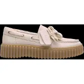 Clarks Torhill Boat D - Cream - 41