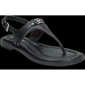 Michael Kors Mandy Thong Sandal - Black - 42