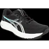 Asics for man. 1011C249 Gel Contend 10 black sneakers (47), Flat, 1 to 3 cm, Laces, Casual, Sport, Running, Multisport
