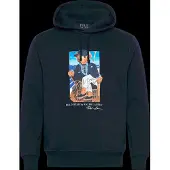 Ralph Lauren Collegepaita laivastonsininen / mokka / valkoinen