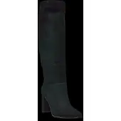 Ralph Lauren for woman. 802937807001 Black suede Artizan tall boots (38), 3 to 5 cm, None, Casual