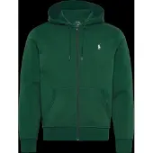 Ralph Lauren Double-Knit Full-Zip Hoodie - Green - S