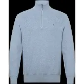 Ralph Lauren for man. 710B18060005 Blue cotton and piqué knit sweater (S), Casual