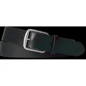 Ralph Lauren Signature Pony Leather Belt - Black - 38