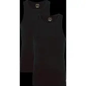 Ralph Lauren for man. 714959333001 Black tank top two-pack (XXL), Homewear, Cotton, Sleeveless / Straps