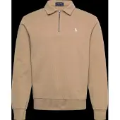 Ralph Lauren for man. 710B18911003 Beige terry sweatshirt with short zipper (S), Casual, Cotton