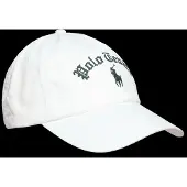 Ralph Lauren Embroidered Twill Ball Cap - White - ONE SIZE