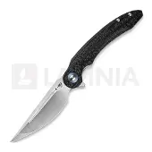 Bestech Irida - Satin - CF kääntöveitsi, musta