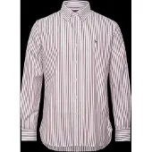 Ralph Lauren 80/2 Preprss Poplin-Cuhbdppcn - Burgundy - 45-46