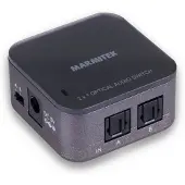 Marmitek Connect TS21E kytkin kahdelle optiselle audioliitännälle
