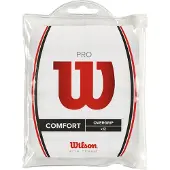 Wilson WRZ4016WH, Overgrip-kahvanauha, Tennis, Valkoinen, Yksivärinen, 12 kpl