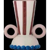 Bloomingville Hyldia Vase - Multi/patterned - H21CM