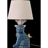 Bloomingville Eri Table Lamp - Blue - Ø 22 CM