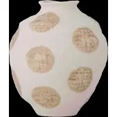 Bloomingville Byron Vase - Beige - H20.5CM