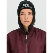 Alpha industries Pipo musta / valkoinen