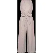 Monki Linen Jumpsuit - Pink - M