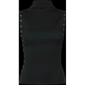 Weekday Mockneck Top - Black - XS