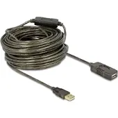 DeLOCK – Cable USB 2.0 Extension, active 20 m (82690)