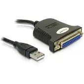 DeLOCK – Sovitinkaapeli USB 1.1 - sarjaportti, 0,8m (61330)
