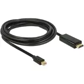 DeLOCK – Passive mini DisplayPort 1.1 to HDMI Cable 3 m (83700)