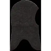 Mikk-Line Kypärämyssy Merinovilla, Dark Brown Melange, 74-80