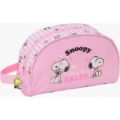 Snoopy Ressu Toilettilaukku, Vaaleanpunainen