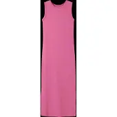 Name it Nkfnakal Sl Slim Maxi Dress Noos - Pink - 128