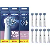 Oral-B Sensitive Clean vaihtoharja, 9 kpl