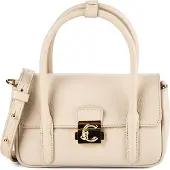 Coccinelle C-Me Lock Käsilaukku Nahka 19 cm Ruskea