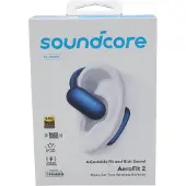 Anker Soundcore Aerofit 2, Langaton, Puhelut/Musiikki/Urheilu/Päivittäinen, 85 g, Kuulokkeet, Sininen