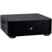 Inter-Tech ITX A60, Mini Tower, PC, Musta, ITX, Alumiini, 4 cm (88881301)