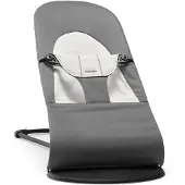BabyBjörn Balance Soft Sitteri Kudottu Trikoo, Tummanharmaa/Harmaa