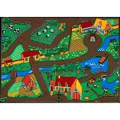 Rebel Roads Farm Life Playmat - 95 X 133 Cm - Multi/patterned - ONE SIZE