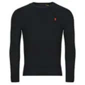 Ralph Lauren Cotton Crewneck Sweater - Black - XS