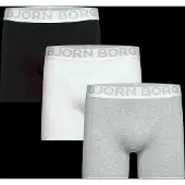Björn Borg 3 pakkaus Organic Cotton stretch Boxer
