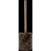 House Doctor - Able wc-harja 36x10 cm ruskea marmori/messinki