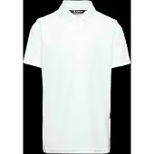 Abacus Jr Cray Drycool Polo - White - 130