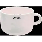 Anna + Nina Offline Cappuccino Mug - Cream - 355 ML