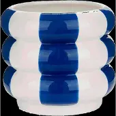 Balvi Ceramic Plant Pot Floats - Blue - H:14.5CM