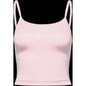 Björn Borg Studio Soft Cropped Tank Top - Pink - L