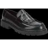 Bianco Biajeff Fringe Loafer Polido - Black - 44
