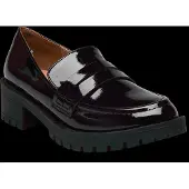 Bianco Biapearl Simple Penny Loafer Patent Aquarius - Black - 41