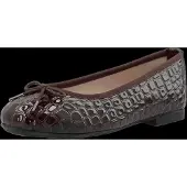 Bianco Biamadison Ballerina Croco Patent - Burgundy - 37