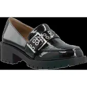 Bianco Biapearl Buckle Loafer Faux Leather - Black - 36