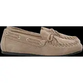 Bianco Biamarlene Moccassin Slipper Suede - Beige - 37