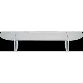 Blomus Wall Shelf L - 14 X 80 X 22 Cm - Oru - Matt - Silver - L 80CM
