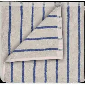 Blomus - Arto Pyyhe 100x50 cm Beige/Sininen
